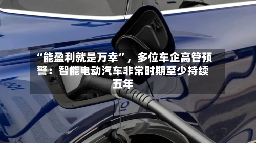 “能盈利就是万幸”	，多位车企高管预警：智能电动汽车非常时期至少持续五年-第2张图片