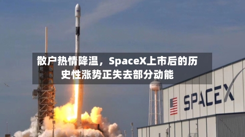 散户热情降温，SpaceX上市后的历史性涨势正失去部分动能-第2张图片