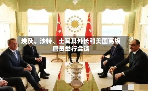 埃及	、沙特、土耳其外长和美国高级官员举行会谈-第3张图片