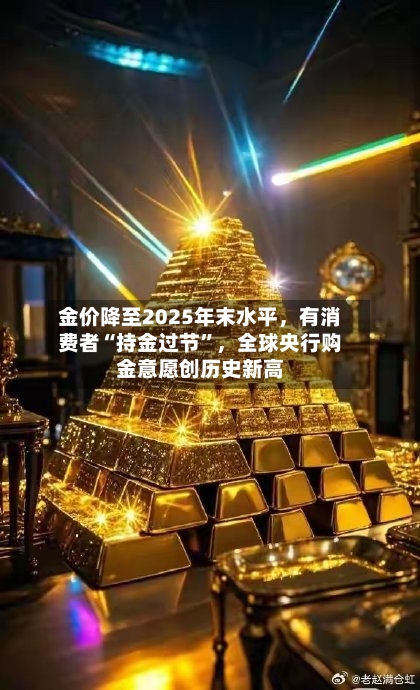 金价降至2025年末水平，有消费者“持金过节	”，全球央行购金意愿创历史新高-第2张图片