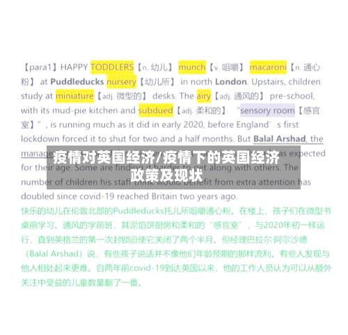 疫情对英国经济/疫情下的英国经济政策及现状