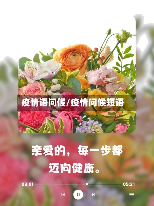 疫情语问候/疫情问候短语-第2张图片