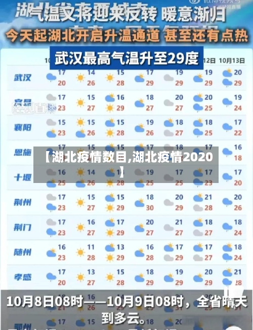 【湖北疫情数目,湖北疫情2020】