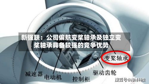 新强联：公司偏航变桨轴承及独立变桨轴承具备较强的竞争优势