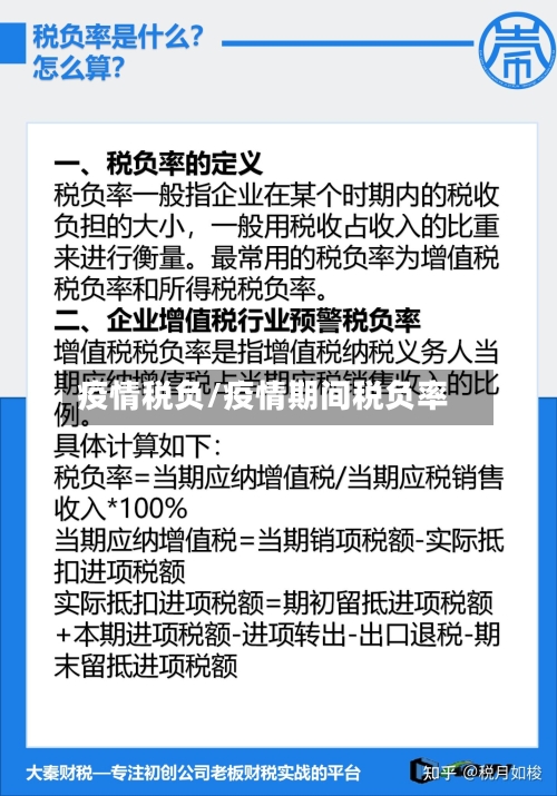 疫情税负/疫情期间税负率-第2张图片
