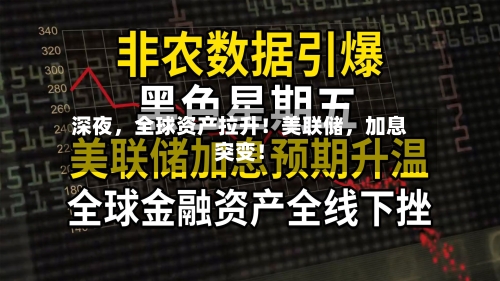 深夜，全球资产拉升！美联储	，加息突变！-第3张图片