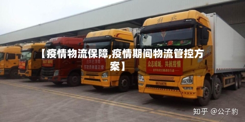 【疫情物流保障,疫情期间物流管控方案】-第2张图片