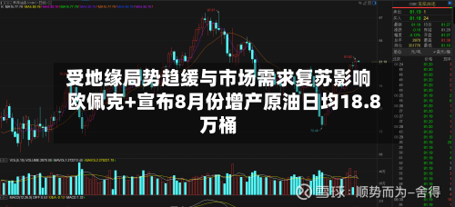 受地缘局势趋缓与市场需求复苏影响 欧佩克+宣布8月份增产原油日均18.8万桶-第2张图片