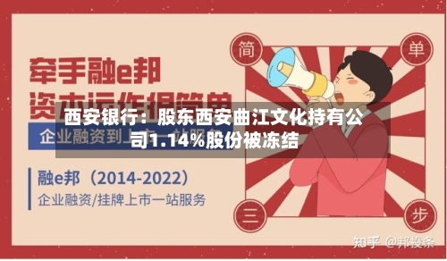 西安银行：股东西安曲江文化持有公司1.14%股份被冻结