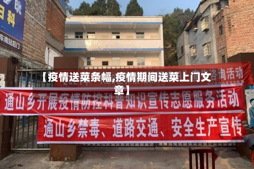 【疫情送菜条幅,疫情期间送菜上门文章】-第2张图片